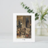 Carl Larsson #116 - Carte postale d'art fin (Debout devant)