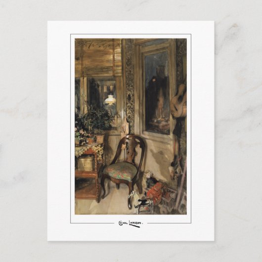 Carl Larsson #116 - Carte postale d'art fin (Devant)