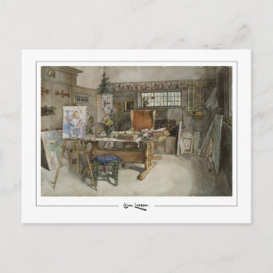 Carl Larsson #125 - Carte postale d'art fin