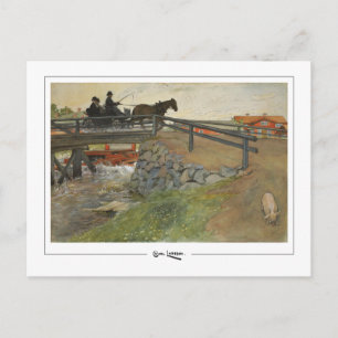 Carl Larsson #134 - Carte postale d'art fin