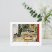 Carl Larsson #155 - Carte postale d'art (Debout devant)