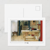 Carl Larsson #155 - Carte postale d'art (Devant / Derrière)