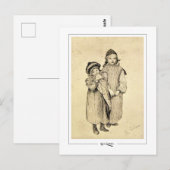 Carl Larsson #190 - Carte postale d'art fin (Devant / Derrière)