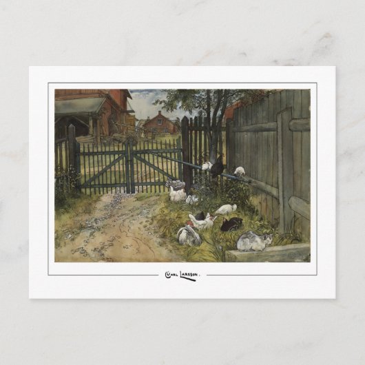 Carl Larsson #261 - Carte postale d'art fin (Devant)