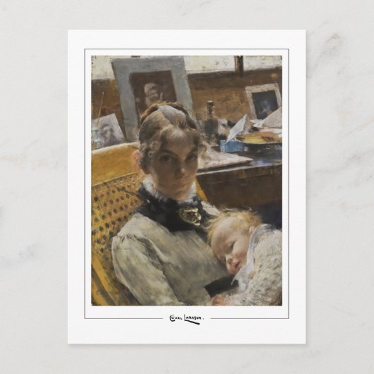 Carl Larsson #265 - Carte postale d'art fin (Devant)