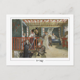 Carl Larsson #26 - Carte postale d'art fin
