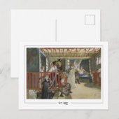 Carl Larsson #26 - Fine Art Briefkaart (Voorkant / Achterkant)