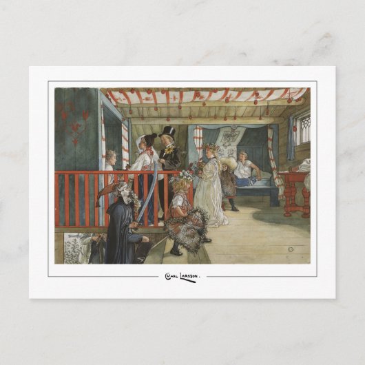 Carl Larsson #26 - Fine Art Briefkaart (Voorkant)