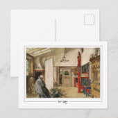 Carl Larsson #290 - Carte postale d'art fin (Devant / Derrière)