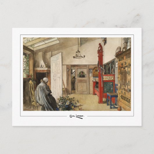 Carl Larsson #290 - Carte postale d'art fin (Devant)