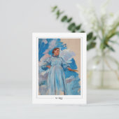Carl Larsson #2 - Carte postale d'art fin (Debout devant)