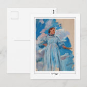 Carl Larsson #2 - Carte postale d'art fin (Devant / Derrière)
