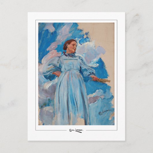 Carl Larsson #2 - Carte postale d'art fin (Devant)