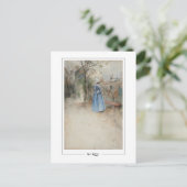 Carl Larsson #304 - Carte postale d'art fin (Debout devant)