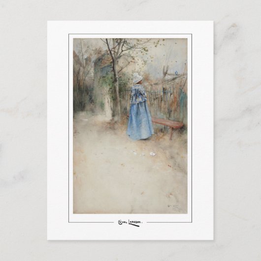 Carl Larsson #304 - Carte postale d'art fin (Devant)