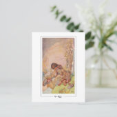 Carl Larsson #32 - Carte postale d'art fin (Debout devant)