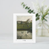 Carl Larsson #350 - Carte postale Art (Debout devant)