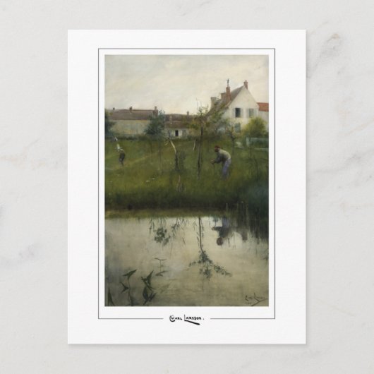 Carl Larsson #350 - Carte postale Art (Devant)