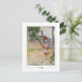 Carl Larsson #352 - Carte postale d'art fin (Debout devant)