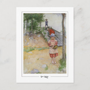 Carl Larsson #352 - Carte postale d'art fin