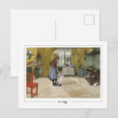 Carl Larsson #373 - Carte postale d'art fin (Devant / Derrière)