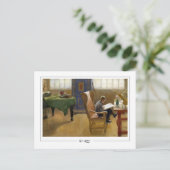 Carl Larsson #384 - Carte postale d'art fin (Debout devant)