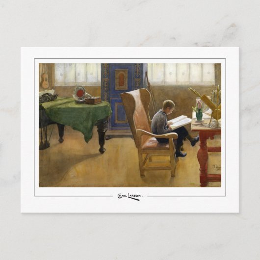 Carl Larsson #384 - Carte postale d'art fin (Devant)