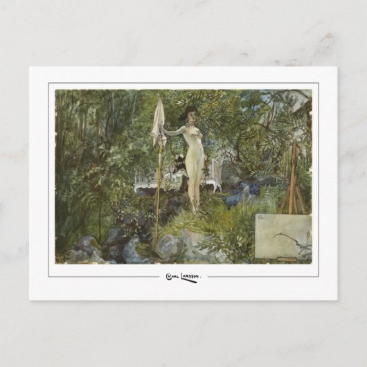 Carl Larsson #391 - Carte postale d'art fin (Devant)