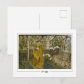 Carl Larsson #409 - Carte postale d'art fin (Devant / Derrière)