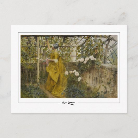 Carl Larsson #409 - Carte postale d'art fin (Devant)