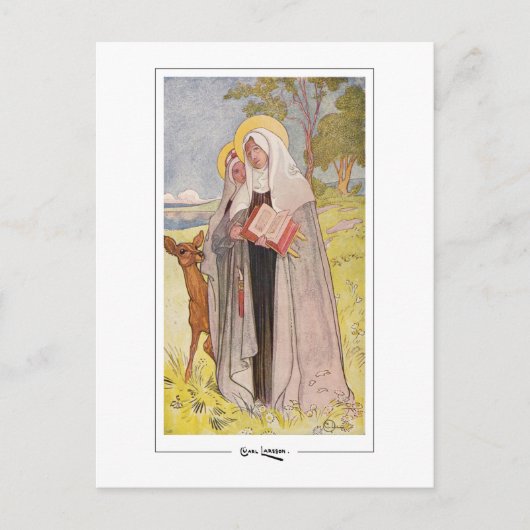 Carl Larsson #423 - Carte postale d'art fin (Devant)