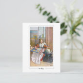 Carl Larsson #47 - Carte postale d'art fin (Debout devant)