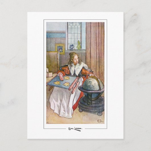Carl Larsson #47 - Fine Art Briefkaart (Voorkant)