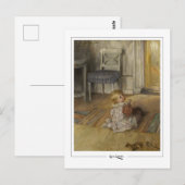 Carl Larsson #59 - Carte postale d'art fin (Devant / Derrière)