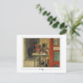 Carl Larsson #5 - Carte postale d'art (Debout devant)