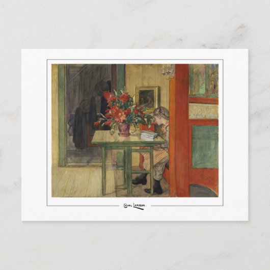 Carl Larsson #5 - Carte postale d'art (Devant)
