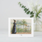 Carl Larsson #77 - Carte postale d'art fin (Debout devant)