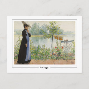 Carl Larsson #77 - Carte postale d'art fin