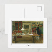 Carl Larsson #78 - Carte postale d'art fin (Devant / Derrière)