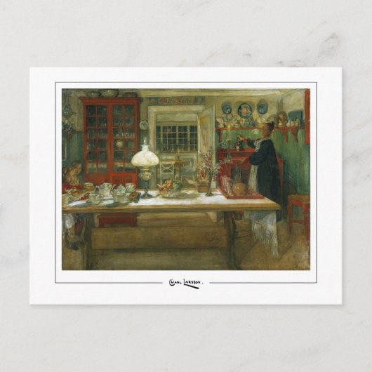 Carl Larsson #78 - Carte postale d'art fin (Devant)