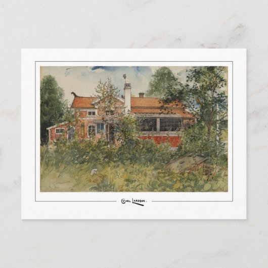 Carl Larsson #7 - Carte postale d'art fin (Devant)