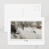 Carl Larsson #88 - Carte postale d'art fin (Devant / Derrière)