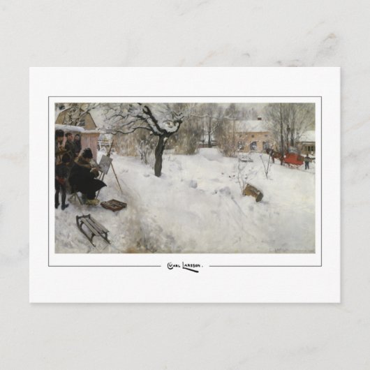 Carl Larsson #88 - Carte postale d'art fin (Devant)