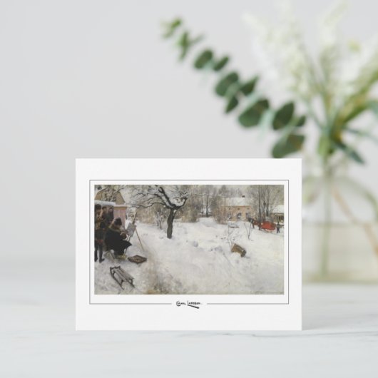 Carl Larsson #88 - Kunstkaart Briefkaart (Staand voorkant)