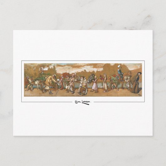 Carl Larsson #89 - Carte postale Art (Devant)