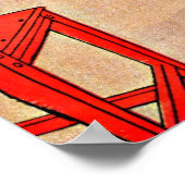 Carl Larsson art: De keuken Poster (Hoek)