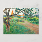 Carl Larsson art: Landschap in Marstrand Briefkaart (Voorkant)