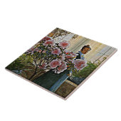 Carl Larsson - Azalea Tegeltje (Zijkant)