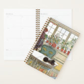 Carl Larsson - Bloemen op het raam Planner (Display)