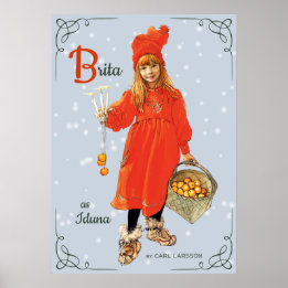 Carl Larsson Brita als Iduna 1901 CC0416 Poster